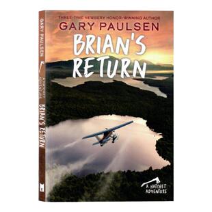 手斧男孩4 寻找鹿精灵 Brian's Return 英文原版 盖瑞伯森 Hatchet 英文版 Gary Paulsen 进口原版英语书籍 纽伯瑞获奖作者作品