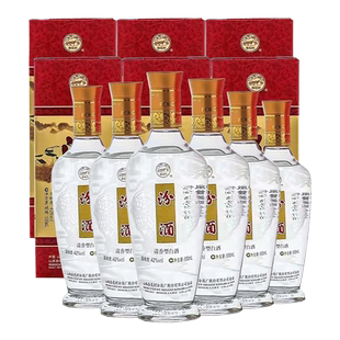 汾酒42度玻汾出口500ml*6瓶整箱礼盒装山西杏花村清香型白酒