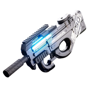 电动连发水枪玩具全自动喷水儿童男孩水枪幼儿园射程远大号呲水枪