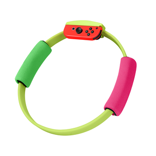 bubm 任天堂switch健身环大冒险运动健身含绑腿体感游戏手柄ns卡带 Ring fit Adventure 中文全新原装单环