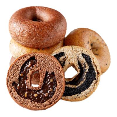 田园主义全麦贝果健康早餐