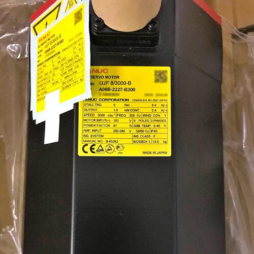 议价A06B-2227-B300 发那科高速精密主轴电机 日本全新原装现货