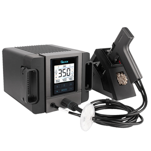 UICK快克TV2+电动吸锡器强力智能延时数显大功率维修拆焊锡枪120W