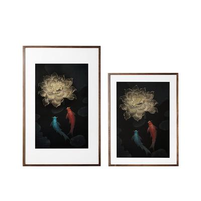 铜师傅铜雕画《福运锦鲤》