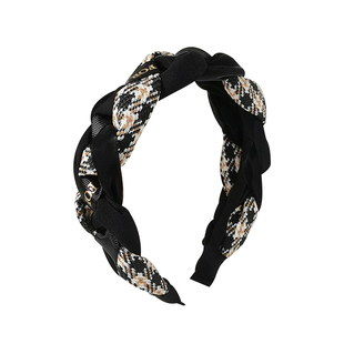 美拉德发箍女2025新款高颅顶压发发捆宽边发卡头饰高级感百搭外出