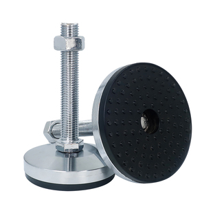 全实心重型脚杯底d120d150设备调节脚m16m20m24m30机脚镀铬地脚