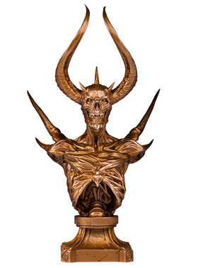 奥格瑞玛孟非斯托青铜胸像摆件礼