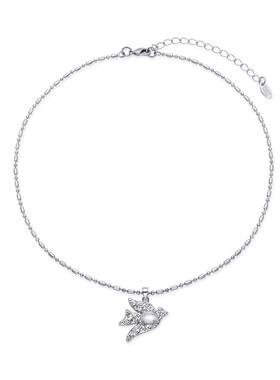 飞鸟系列镶嵌贝母/玛瑙吊坠项链