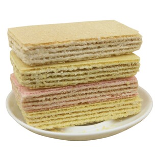 无蔗糖威化饼干无糖精食品糖尿人零食孕妇办公室休闲茶点小吃