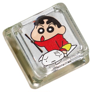 蜡笔小新电脑二次元替换个性创意按键键帽透明Esc单个机械键盘帽