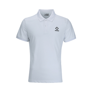 【正品】里夫斯同款休闲polo商务短袖工装班服教练服定制logo图案