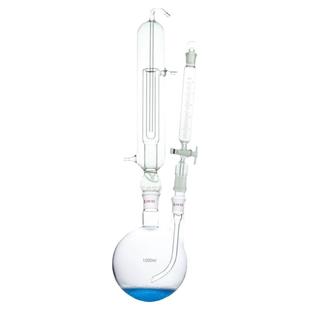 酸碱滴定法蒸馏仪器 二氧化硫残留量测定装置1000ml  药典法测定