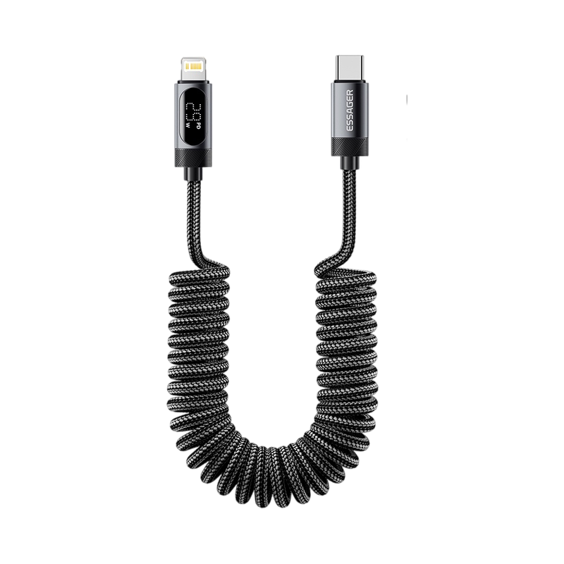 益斯c转lightning弹簧ctoc数显线