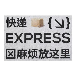 【进门地垫】摊牌丝圈入户门 pvc耐磨蹭土除尘玄关门外室外脚垫子