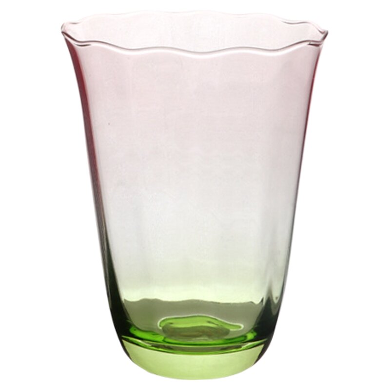 花瓣边水晶红酒杯甜酒高脚杯
