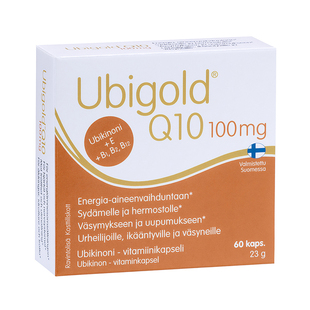 【现】芬兰优比金塞玛湖鱼类脂肪粉片辅酶Q10心脏保护泛醌100mg