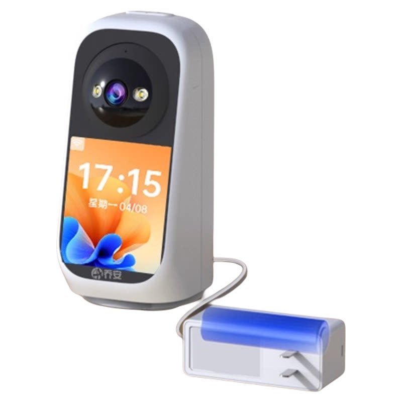 乔安双向视频通话摄像头无线4G带屏监控器家用手机远程室内360度