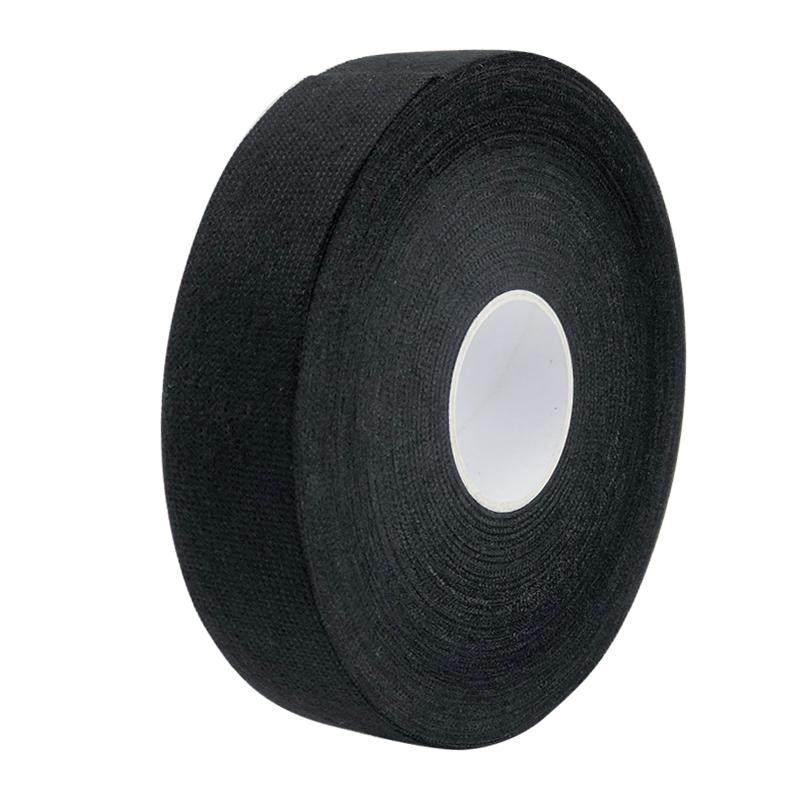 汽车线束胶带耐高温发动机舱绒布降噪绝缘黑胶布消除中控汽车门车体摩擦异响大卷边缘强力防滑保护颜色耐磨