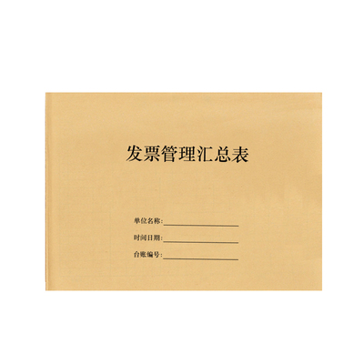 本记录册统计明细本子