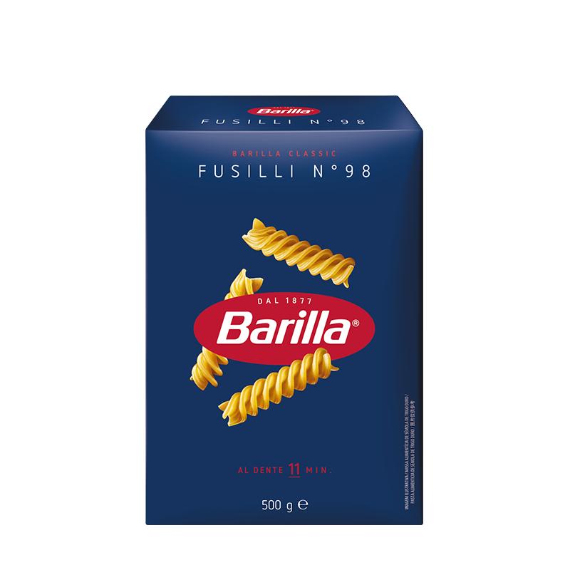Barilla百味来进口意大利面通心粉螺旋形面条盒装意面意大利面条