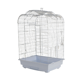 鹦鹉鸟笼虎皮鹦鹉专用铁艺横丝小鸟笼子家用大号牡丹玄凤生态别墅