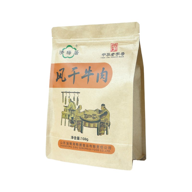 清梅居山东特产清真风干牛肉干