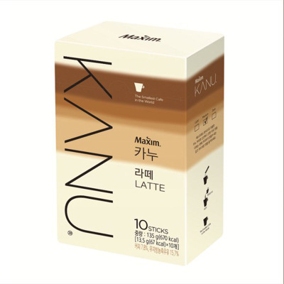 韩国进口maxim麦馨卡奴咖啡粉拿铁kanu无双倍抹茶糖奶茶速溶提神
