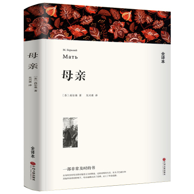 高尔基的书《母亲》正版包邮 母亲 初中生原版原著全本无删节 高尔基的母亲书籍中学生课外小说文学经典世界名著中国儿童文学wp
