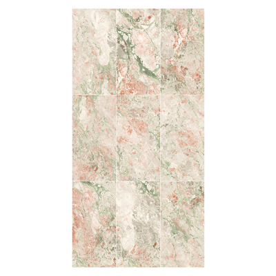 意式四季粉绿色哑光瓷砖
