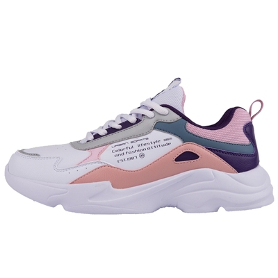 特步女鞋老爹鞋官方正品运动鞋