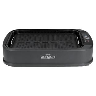 韩国安邦anbang烤盘无油烟烤肉锅家用吸油无烟不粘锅多功能电烤盘
