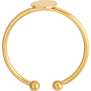 空托不锈钢细戒指diy手饰配件(2枚)炉内真空镀金品质戒圈手工材料