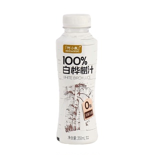 何小瓶白桦树汁350ml*12瓶整箱商超同款黑龙江伊春桦树林植物饮料