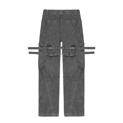 UPGREATED绑带长裤工装