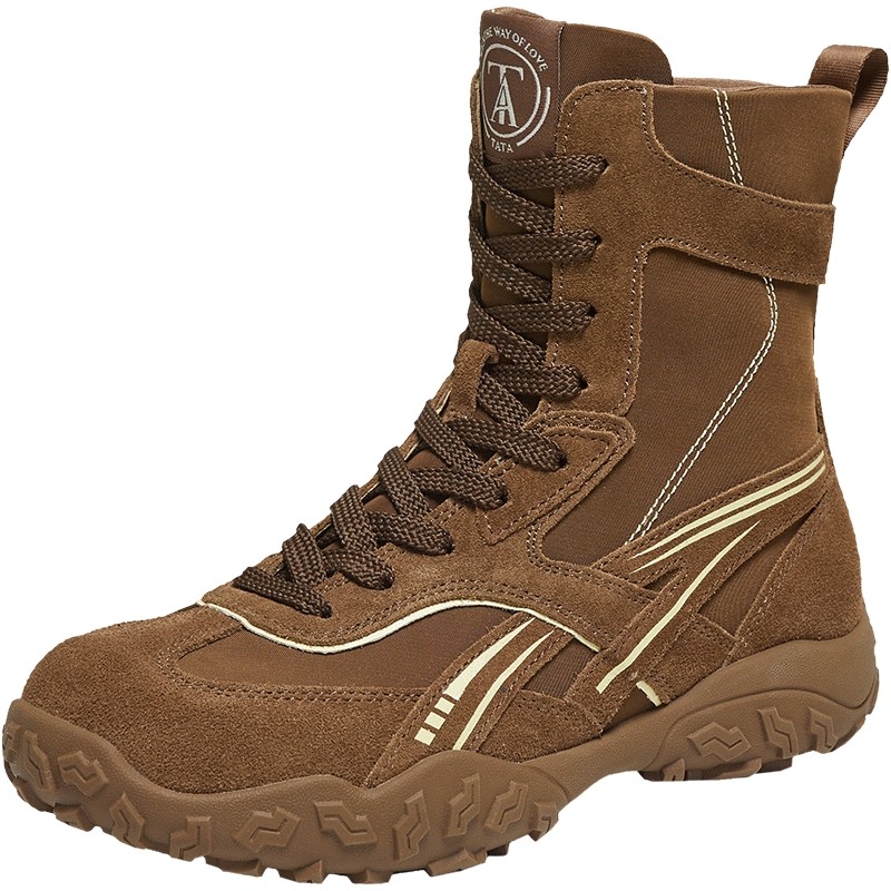 TATA他她拳击靴2025新款运动阿甘鞋加绒女鞋时尚短靴子GPD03DD5