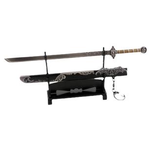 中国古代名剑 唐横刀 汉剑鞘剑武器模型钥匙挂件金属合金兵器手办