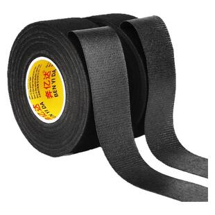 汽车线束绒布胶带耐高温发动机舱降噪绝缘消除车门体摩擦异响胶布