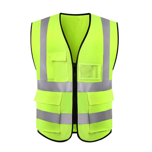 反光安全背心工地马甲施工反光衣定制印LOGO透气 环卫交通工作服