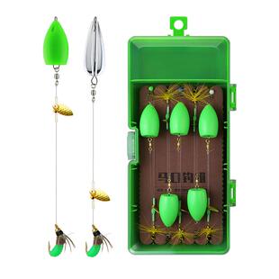 飞蝇钩钓组瓜子亮片马口路亚微物线组毒蚊纳米