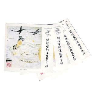 敦煌型钢绳琵琶弦成人专业儿童初学通用1-4号套弦敦煌牌琵琶琴弦
