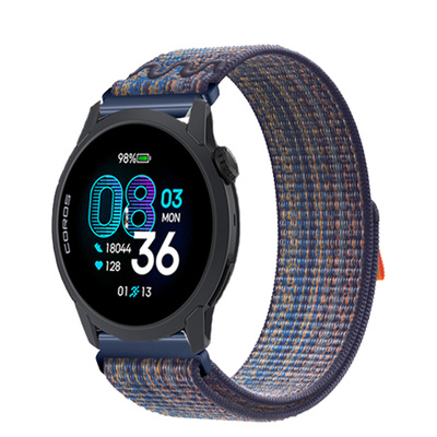 适用于coros高驰pace4手表pace3表带尼龙回环apex2pro智能apexpro男watch运动编织腕带22可水洗快拆替换配件