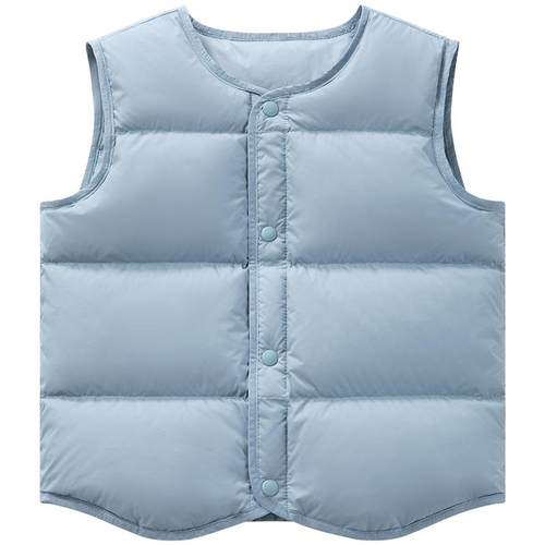 贝肽斯儿童轻薄羽绒马甲女童冬季2025秋冬男童婴幼儿宝宝外穿背心