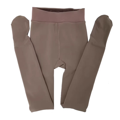 红辣椒加厚高腰踩脚保暖棉裤