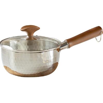 KIMSCOOK无涂层日式小奶锅