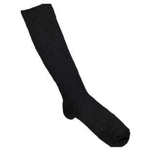 外单 女袜黑色压力袜护小腿女袜子无骨缝合中长筒袜子女JK长袜子