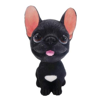 原创可爱风车载树脂摇头法国摆件