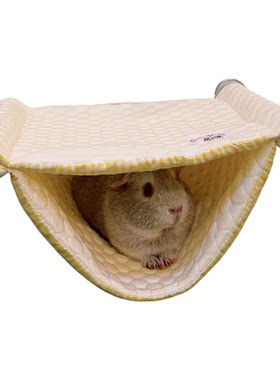 【居咪】荷兰猪豚鼠冰丝凉感夏天夏季吊床冰感面料 吸尿