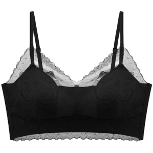EAZMOL内衣女薄款夏季大胸显小兔耳朵杯垫防下垂收副乳聚拢文胸罩