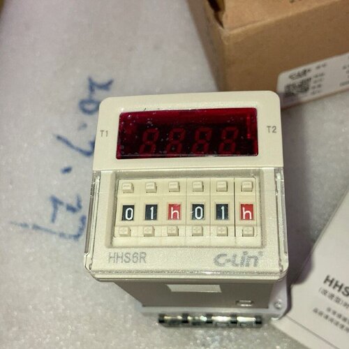 欣灵电气HHS6R延时继电器 DC24V 数显延