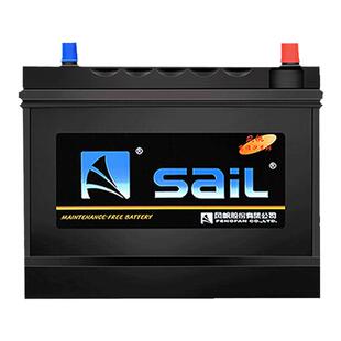 风帆汽车电瓶蓄电池55519适配福特嘉年华福克斯福睿斯电池12V55AH